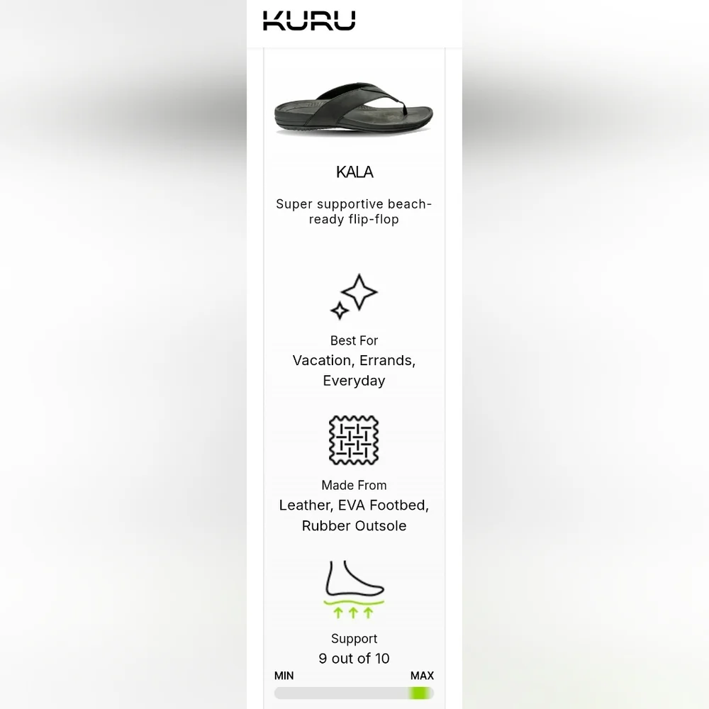 KURU comfort focused